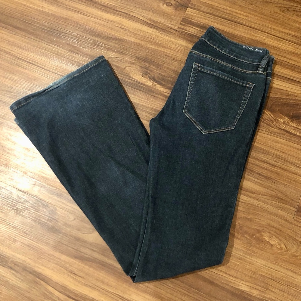 PacSun Bullhead Black Flare Denim Jeans